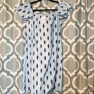 NWT j crew off shoulder dress